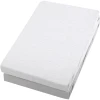 Alvi® Spannbettlaken Doppelpack Weiß/silber 70 X 140 Cm