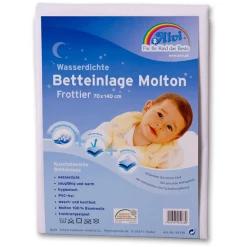 Alvi Wasserdichte Betteinlage Molton/Frottee 70 X 140 Cm