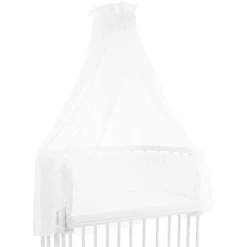 Babybay Himmel Punkte Perlgrau