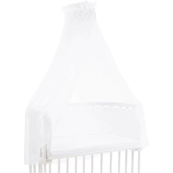 Babybay Himmelstoff Sterne Perlgrau 200 X 135 Cm