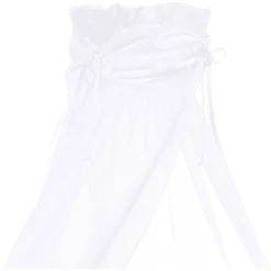 Babybay Himmelstoff Weiß/weiß 200 X 135 Cm