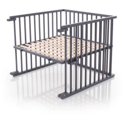 Babybay® Kinderbett-Umbausatz Passend Für Modell Maxi Und Boxspring, Schiefergrau Lackiert