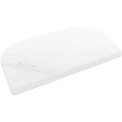 Babybay Spannbetttuch Jersey Weiß