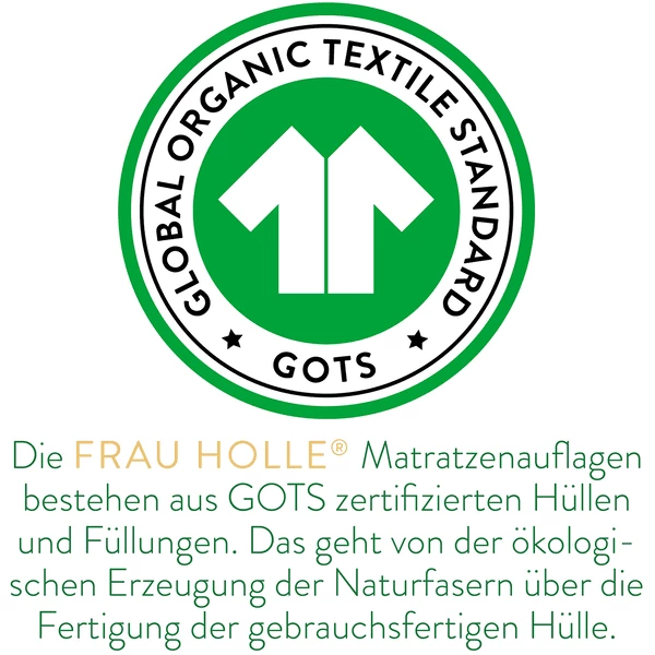 Frau Holle Matratzenauflagen Premium-Topper Naturweiss 11 Frau Holle Matratzenauflagen Premium-Topper Naturweiss – Bild 11