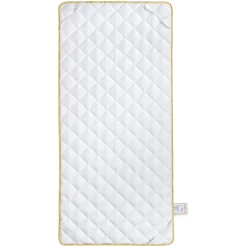 Frau Holle Matratzenauflagen Premium-Topper Naturweiss