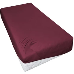 Giancasa Jersey Spannbettlaken Aus 100% Baumwolle 2001-287 Bordeaux