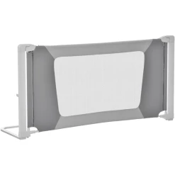 HOMCOM Bettgitter Geländer Für Bett, Sicherheit Für Kinder Grau