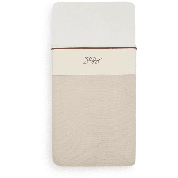 Jollein Bettlaken Wiege 75x100 Cm - Meadow - Chestnut 1 Jollein Bettlaken Wiege 75x100 Cm - Meadow - Chestnut