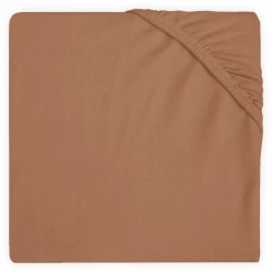 Jollein Jersey Spannbettlaken Laufstallmatratze Caramel 75 X 95 Cm