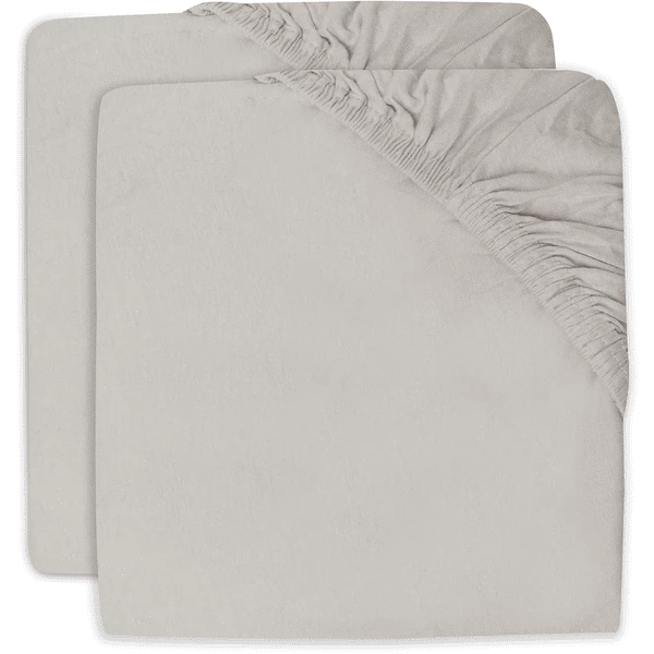 Jollein Spannbettlaken Jersey 40/50x80/90cm Nougat (2pack) 1 Jollein Spannbettlaken Jersey 40/50x80/90cm Nougat (2pack)