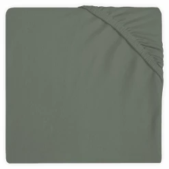 Jollein Spannbettlaken Jersey Ash Green 40 X 80 / 90 Cm