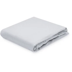 JULIUS ZÖLLNER Spannbettlaken Musselin Grau 70 X 140 Cm