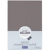 JULIUS ZÖLLNER Spannbetttuch Jersey Anthracite 70 X 140 Cm