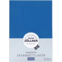 JULIUS ZÖLLNER Spannbetttuch Jersey Blau