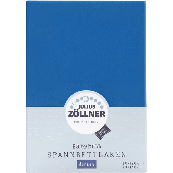 JULIUS ZÖLLNER Spannbetttuch Jersey Blau 1 JULIUS ZÖLLNER Spannbetttuch Jersey Blau