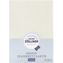 JULIUS ZÖLLNER Spannbetttuch Jersey Ecru