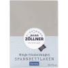 JULIUS ZÖLLNER Spannbetttuch Jersey Für Wiege Taupe
