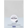JULIUS ZÖLLNER Spannbetttuch Jersey Hellgrau