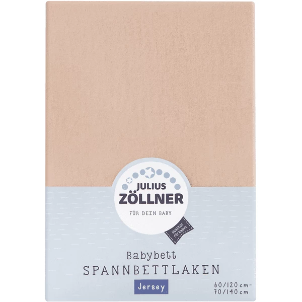 JULIUS ZÖLLNER Spannbetttuch Jersey Sand 1 JULIUS ZÖLLNER Spannbetttuch Jersey Sand