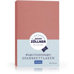 JULIUS ZÖLLNER Spannbetttuch Jersey Terra 40 X 90 Cm