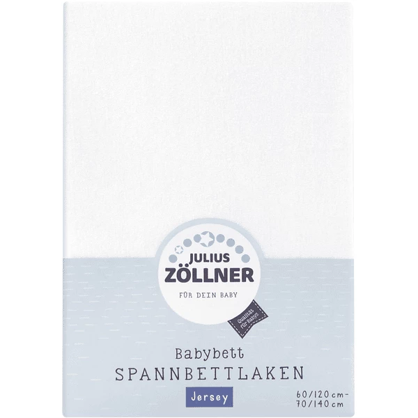 JULIUS ZÖLLNER Spannbetttuch Jersey Weiß 1 JULIUS ZÖLLNER Spannbetttuch Jersey Weiß