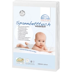 JULIUS ZÖLLNER Spannbetttuch Wasserdicht 60 X 120 Cm