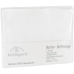 Kindsgard Betteinlagen Tistap 2er-Pack 40 X 50 Cm Weiß