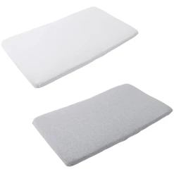 Maxi-Cosi MAXI COSI Spannbettlaken Iris Weiß Grau