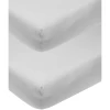 Meyco Jersey Spannbettlaken 2er Pack 40 X 80 Cm Hellgrau