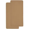 Meyco Jersey Spannbettlaken 2er Pack 60 X 120 Toffee