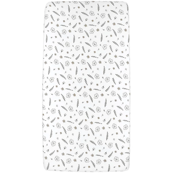 Meyco Jersey Spannbettlaken Floral 60 X 120 Cm 1 Meyco Jersey Spannbettlaken Floral 60 X 120 Cm