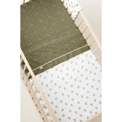 Noppies Laken Für Das Bettchen Botanical 110x140 Cm Beetle -Träumeland Shop noppies laken fuer das bettchen botanical 110x140 cm beetle a357031 2