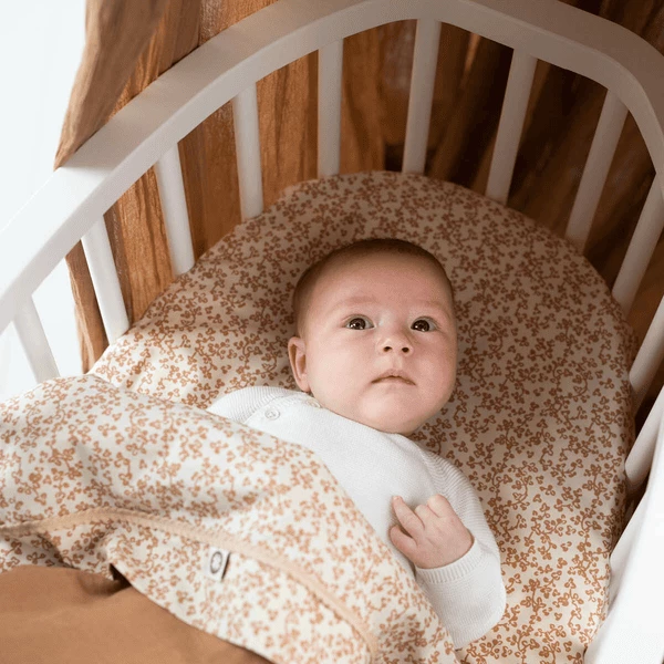 Noppies Laken Für Die Wiege Botanical 80x100 Cm Fog 5 Noppies Laken Für Die Wiege Botanical 80x100 Cm Fog – Bild 5