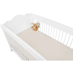 Pinolino Spannbetttuch Doppelpack Frottee - Natur