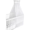 Roba Babybett-Himmel Safe Asleep Himmel Uni, Weiß, Mesh