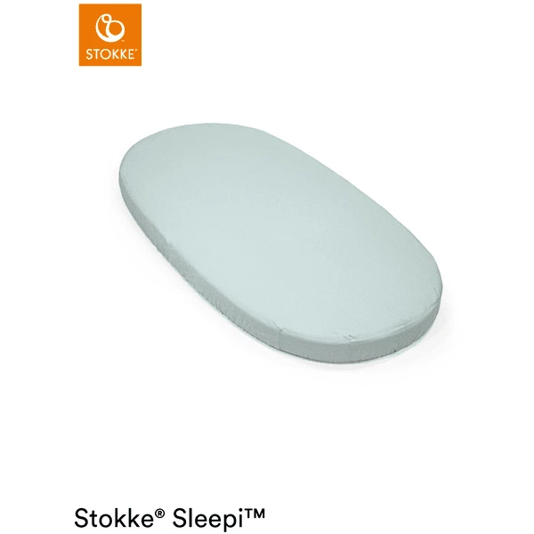 STOKKE® Sleepi™ Kinderbett Spannbettlaken V3 Dots Sage 1 STOKKE® Sleepi™ Kinderbett Spannbettlaken V3 Dots Sage