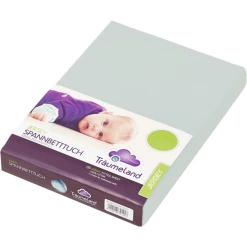 Träumeland Spannbetttuch Jersey Mint 40 X 90 Cm