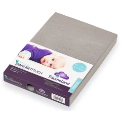 Träumeland Spannbetttuch Tencel Anthrazit 70 X 140 Cm